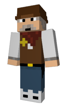 Minecraft скін по ніку Levman