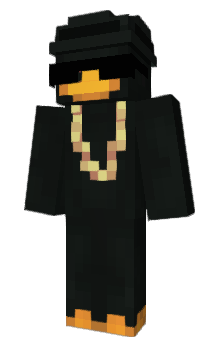 Minecraft skin patopreto