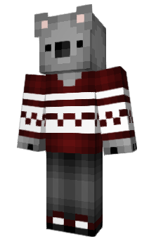 Minecraft skin AutoSprint