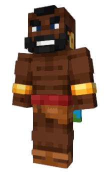 Minecraft скін по ніку GramNaFullBoxie