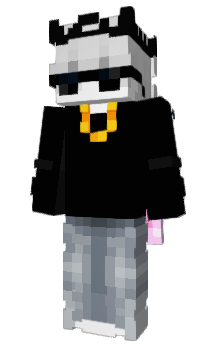 Minecraft skin AlterNurEineZahl
