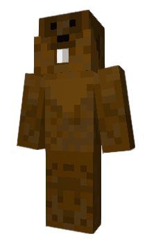 Minecraft skin beaver