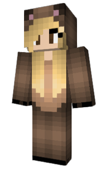 Minecraft скин по нику HollyBear