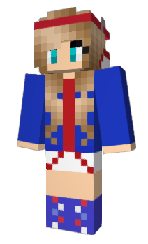 Minecraft skin Catroon