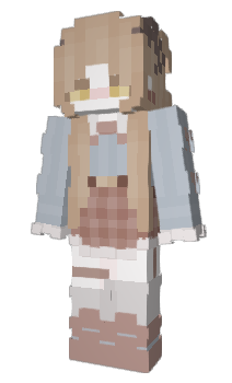 Minecraft скин по нику anime_hub
