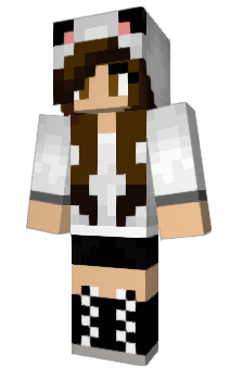 Minecraft skin Hanabe