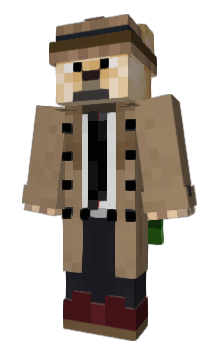 Minecraft скин по нику DetectiveDog