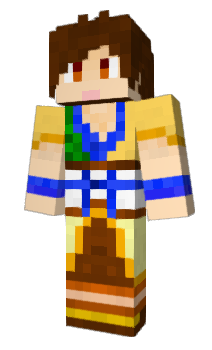Minecraft скин по нику Saanta