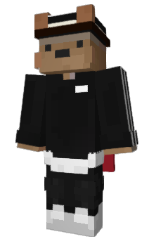 Minecraft скін по ніку Bear_Hat