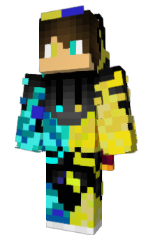Minecraft skin ElectricIce666