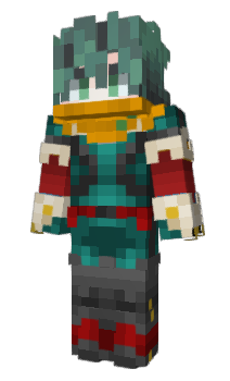 Minecraft skin deku72