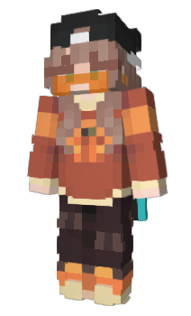 Minecraft skin Anfisa445