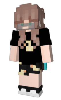 Minecraft skin Anfisa445