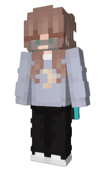 Minecraft skin Anfisa445