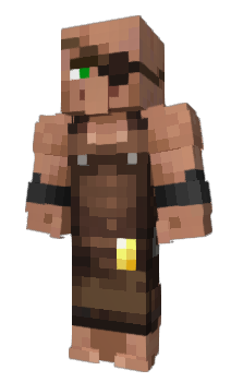 Minecraft skin DaggerMan