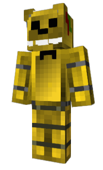 Minecraft skin Goldenfreddyz