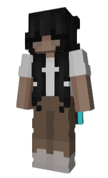 Minecraft skin mournfully