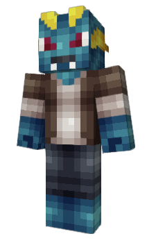 Minecraft скін по ніку Topfish