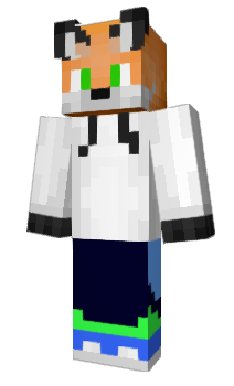 Minecraft skin UselessFox