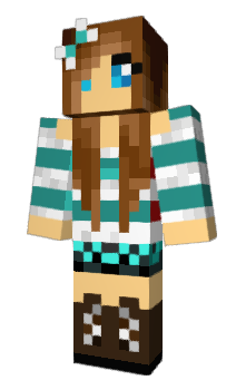 Minecraft скин по нику ItsNona