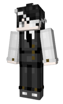 Minecraft skin Kaneki123