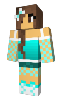Minecraft скін по ніку Nina2003