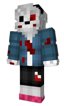 Horror Sans Minecraft Skin