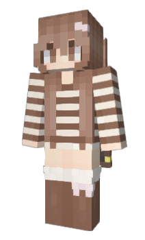 Minecraft skin Brownd