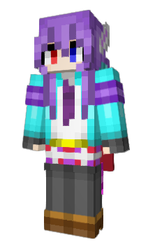 Minecraft skin DeltaPurple