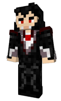 Minecraft skin TheRedVampire