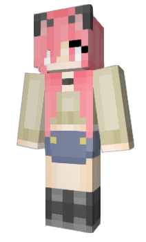 Minecraft skin Huliya