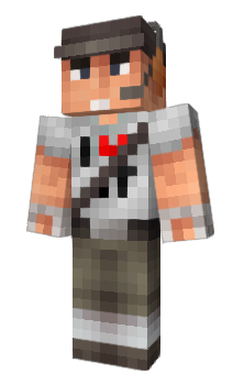 Minecraft skin CaeXi