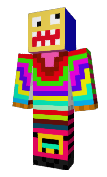 Minecraft скин по нику XcrazyW