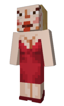 Minecraft skin CryingClown