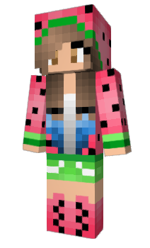 Minecraft skin Terrorgirl