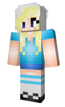 Minecraft skin Esterbunny
