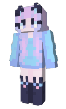 Minecraft skin HxmaCutie