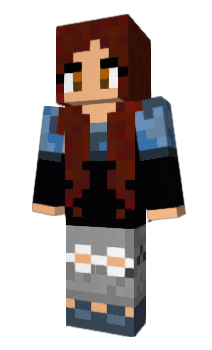 Minecraft skin cristalia