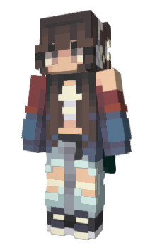 Minecraft скін по ніку SilverSky