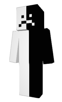 Minecraft skin LUIGI_BW_