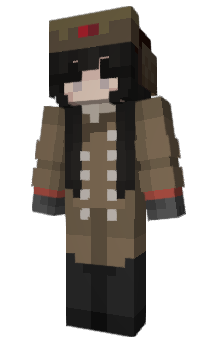 Minecraft скин по нику Nevidimka