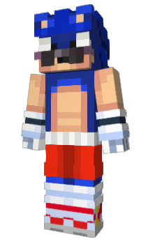 Minecraft skin RunSonic
