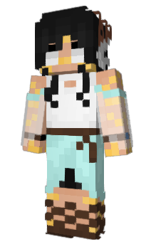 Minecraft skin paperkr0w