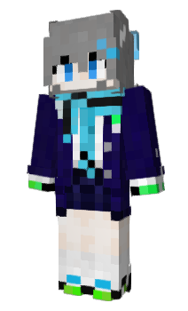 Minecraft скин по нику Undyneee