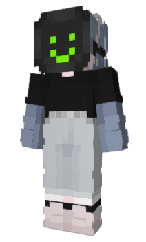 Minecraft скін по ніку WebGL