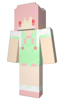 Minecraft skin Kuromi_