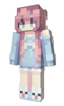 Minecraft скин по нику naughtyrabbit