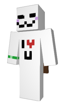 Minecraft скін по ніку Numbb_