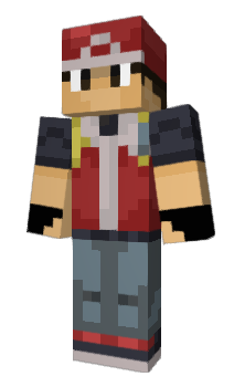 Red [Pokemon]  Minecraft Skin