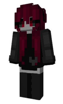 Minecraft skin GothicGurl